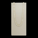 Colar Beguety  zirconias brancas Folheado a ouro