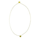 Corrente Escapulario Two São Bento folheado a ouro