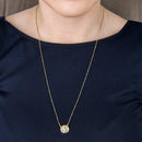 Corrente Escapulario Two São Bento folheado a ouro