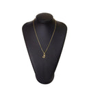 Pingente Pet Dog com corrente folheado ouro 18k