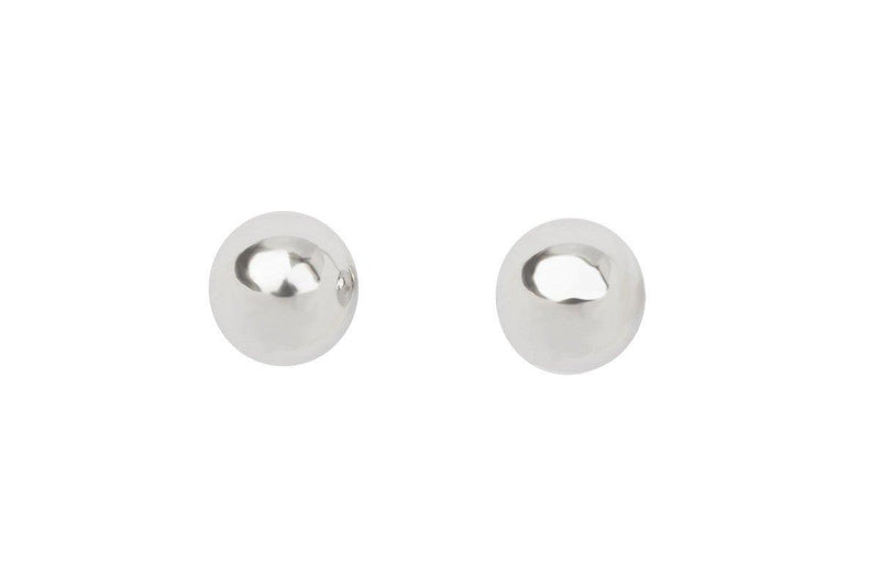 Conjunto Bell colar e brinco folheado a rodio